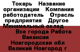 Токарь › Название организации ­ Компания-работодатель › Отрасль предприятия ­ Другое › Минимальный оклад ­ 55 000 - Все города Работа » Вакансии   . Новгородская обл.,Великий Новгород г.